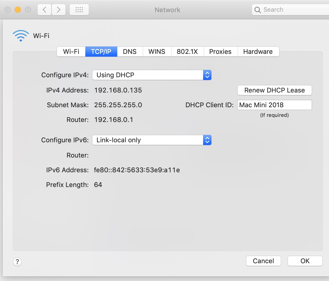 what is dhcp client id mac