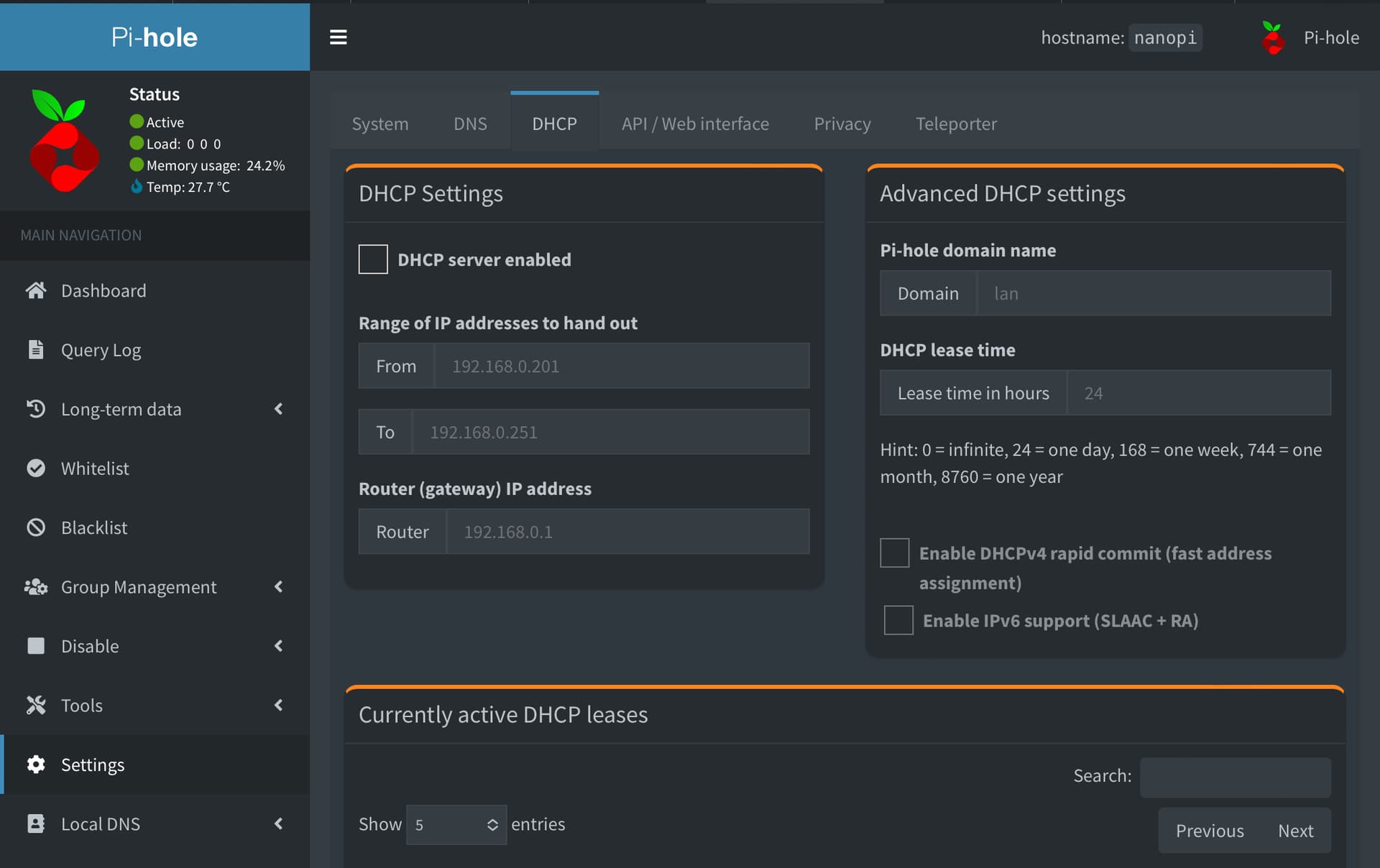 Pi-hole With DHCP And DNS, No 2.4ghz Address Resolution - Community ...